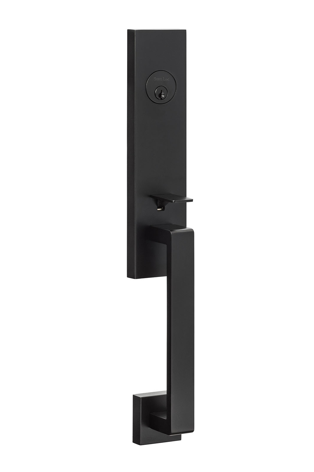 Sure-Loc Hardware Alta Entry Door Handleset - Flat Black | Seconds